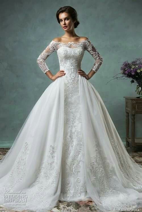 ♥, wedding dress, pretty and white