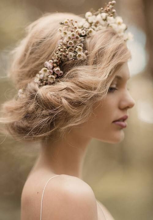 winter crown, natural, bauty and pink