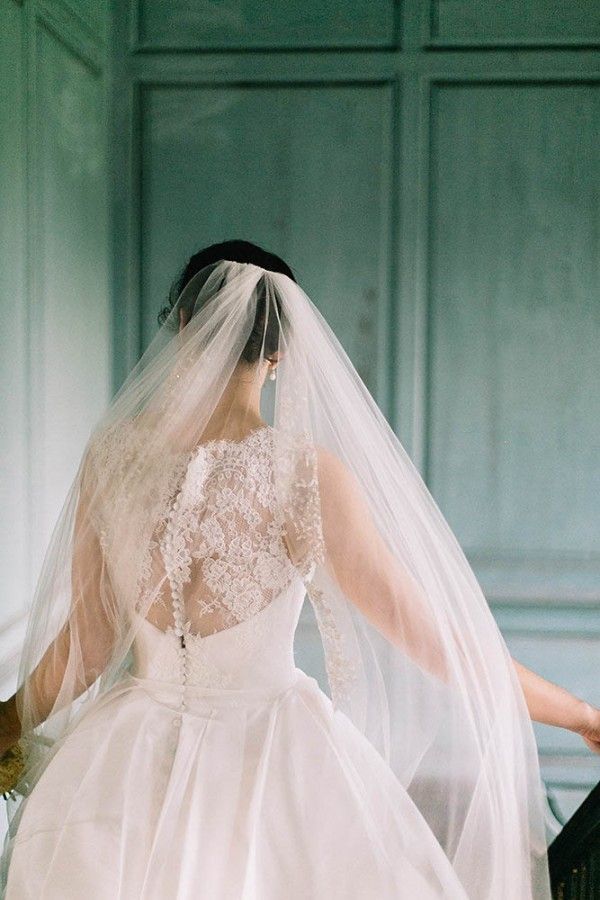 feminine, veil, cute and romance