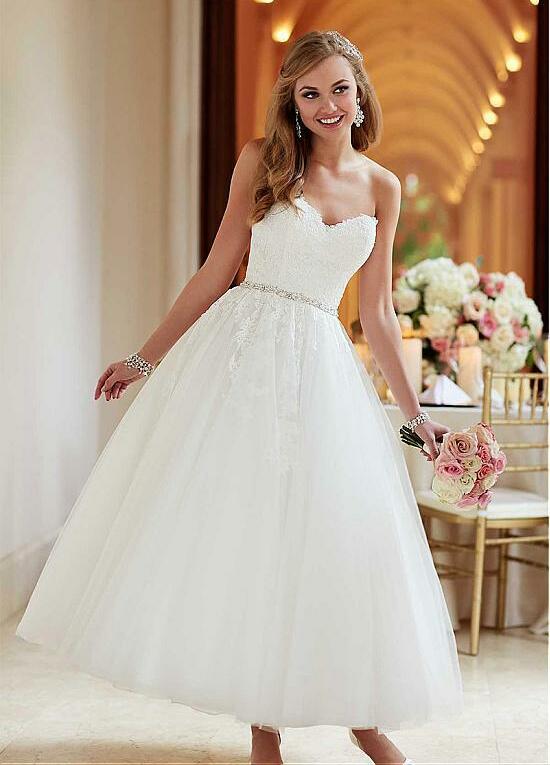 a-line wedding dress, fashion wedding dress and charming wedding dress