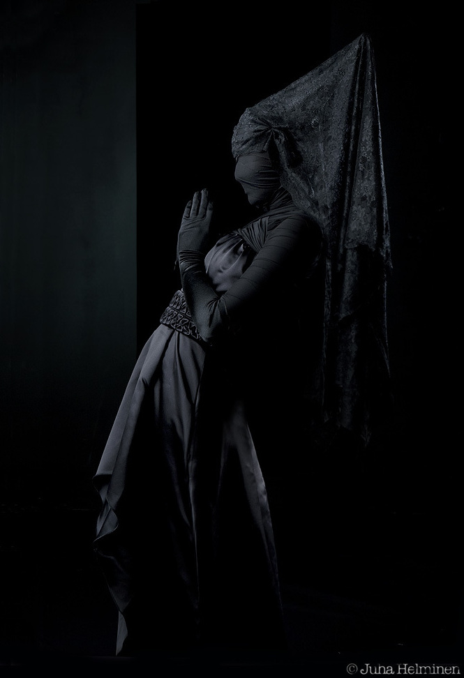 Darkness, mariage, photography and wife