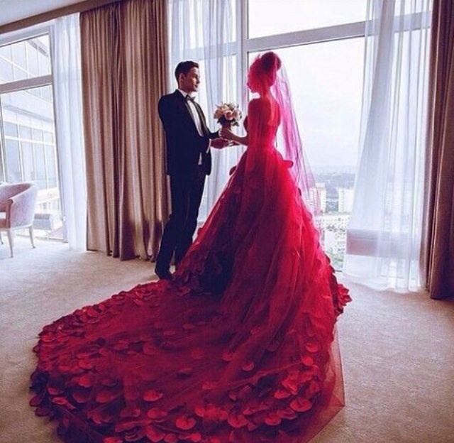 joymzolo, dress, red and roses