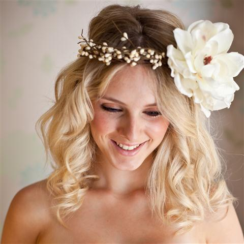 boho, blonde, rose and hairstyle