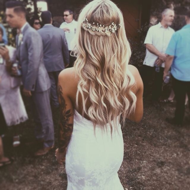 girls, long hair, tattoo and hair