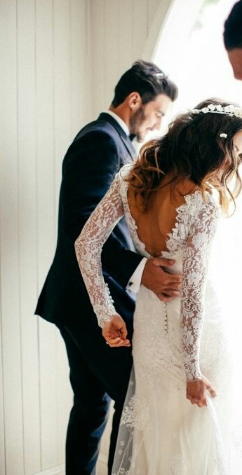 romantic, lace and dress