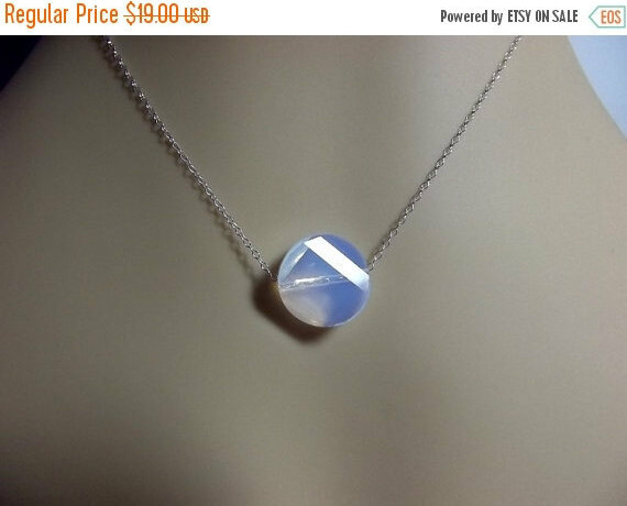 etsy, sterling silver necklace, opal necklace and cocktail jewelry