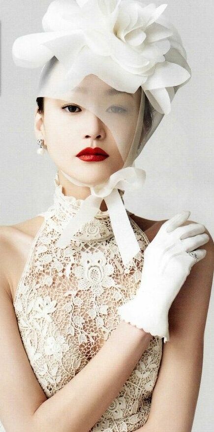 beautiful, hair and dress