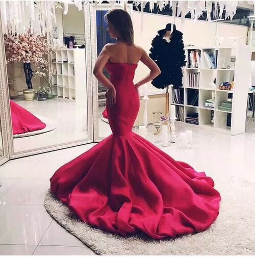 dress, red, body and Prom