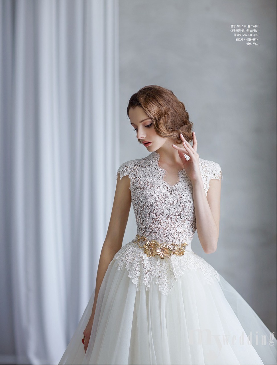 fashion, bride, dress and elegant