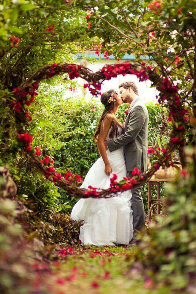 couple, kiss, heart and ceremony