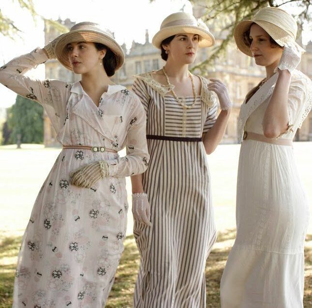 edith, fashion, downton and feminine