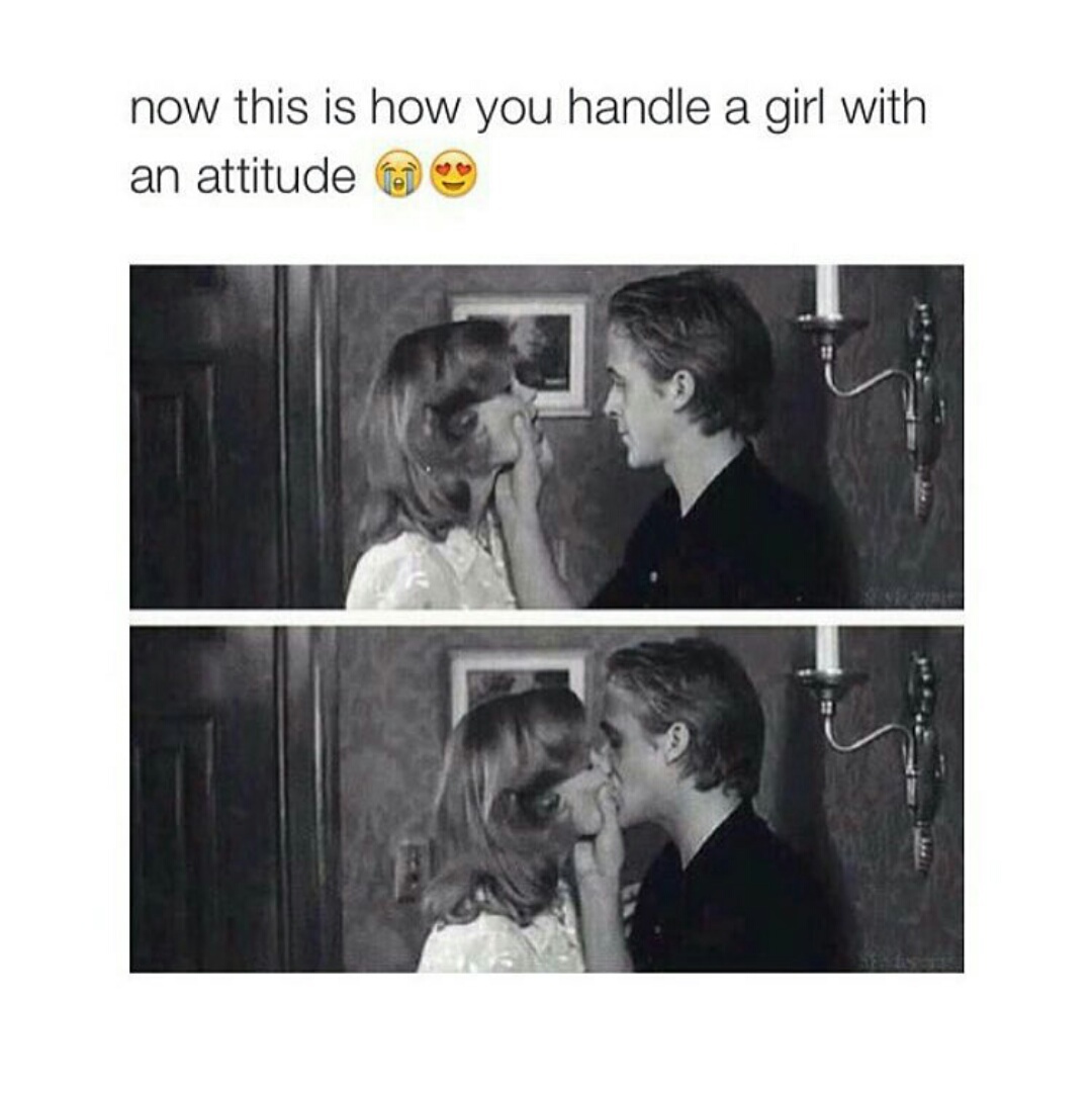 boy, kiss, attitude and girl