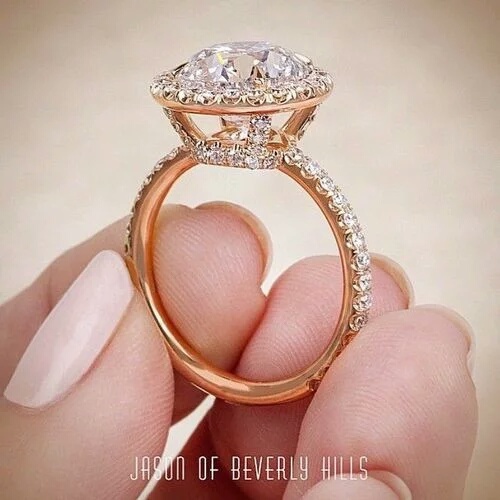 marriage, diamond, gold and couple