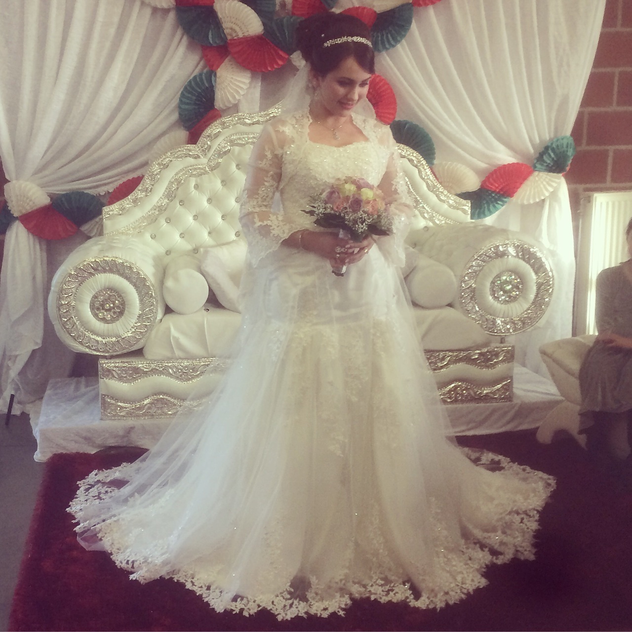 chechen, bride, roeselare and milashka