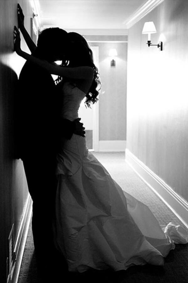 bride, romantic, couple and weddings