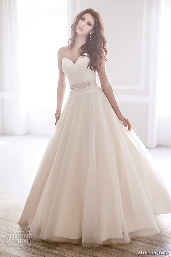 madison james and wedding dress