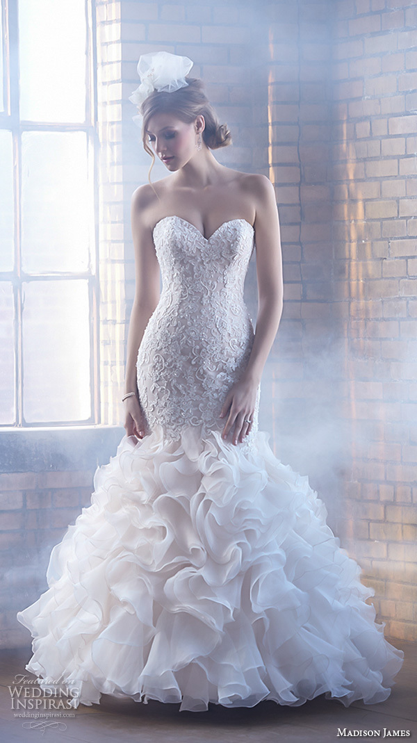 wedding dress and madison james