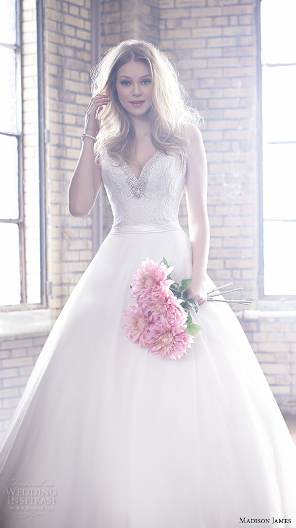 wedding dress and madison james