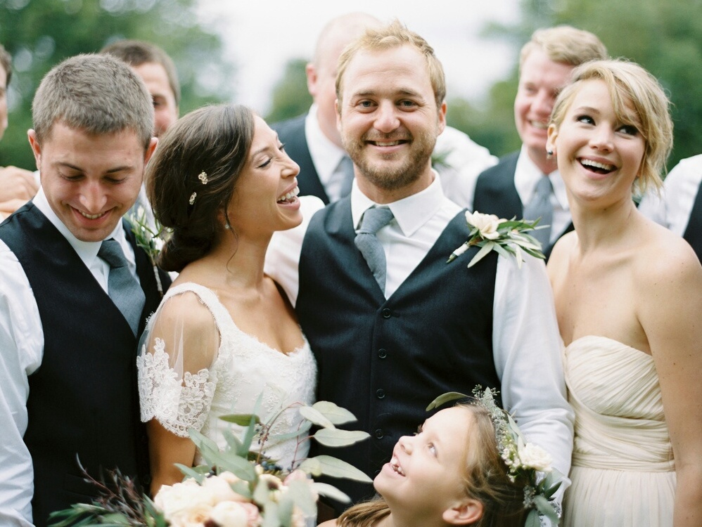Jennifer Lawrence and lawrence family