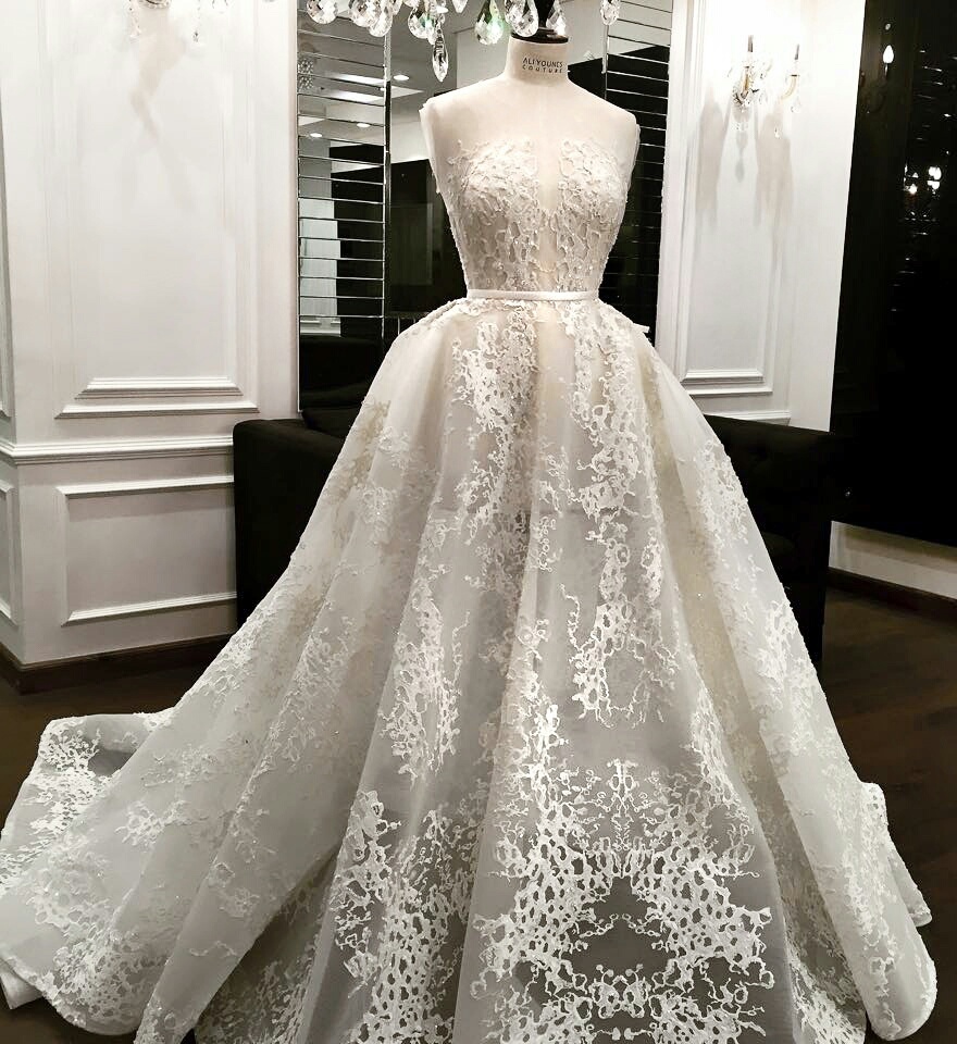 lace and dress