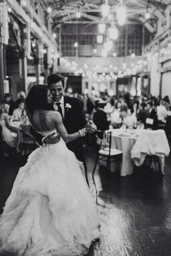 couple, love and dancing