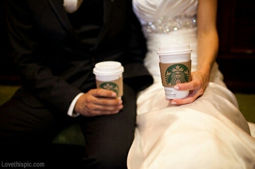 weddings, o and starbucks