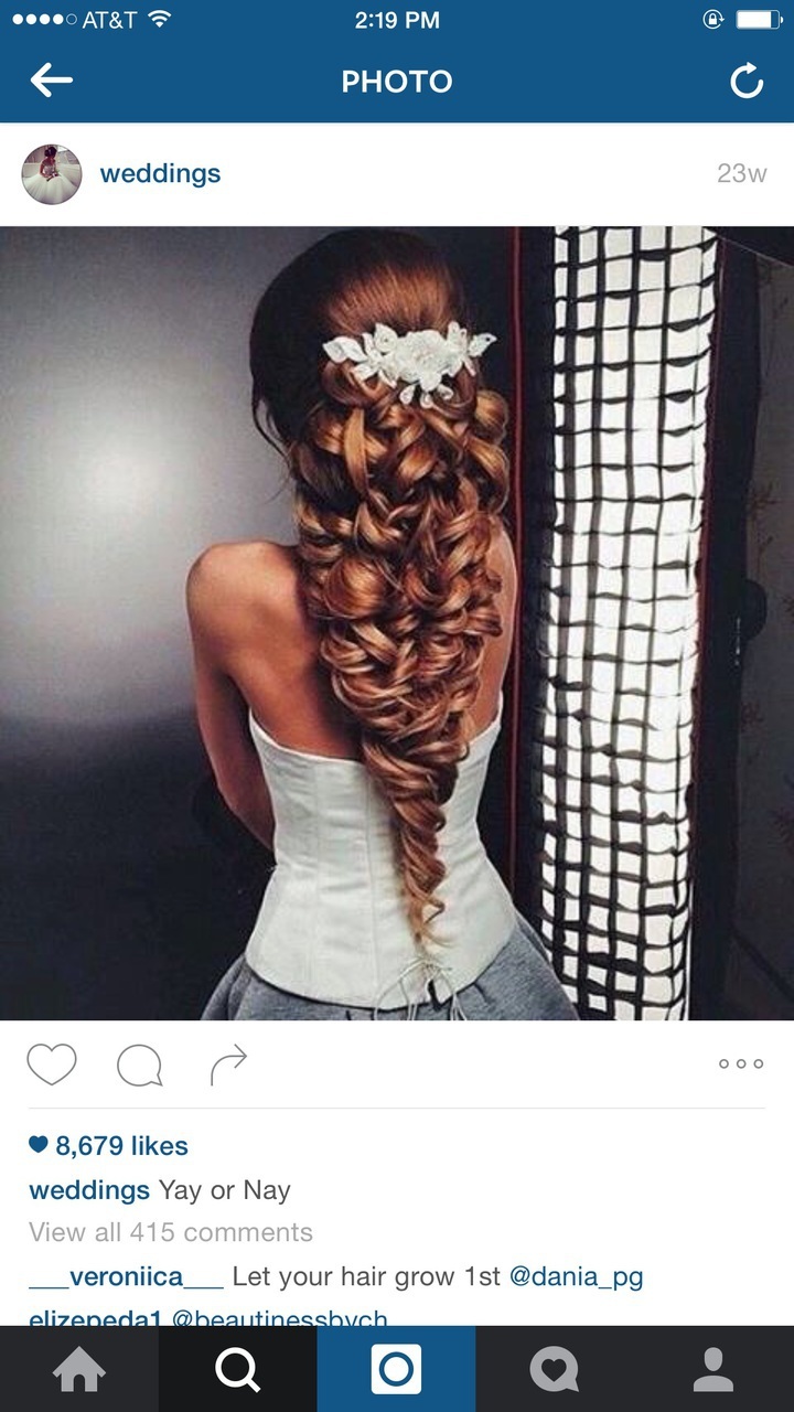 hair, bride and down do
