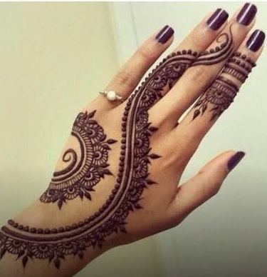 nails, pretty and ink