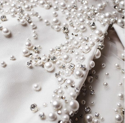 dress, white, vestito and glamour