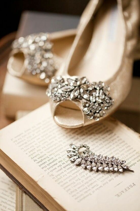 chic, feminine, jewel and shoes