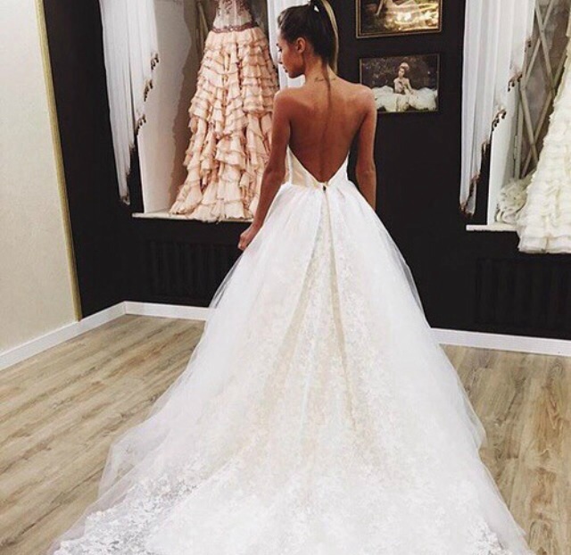 girl, wedding dress, inspirational and we heart it