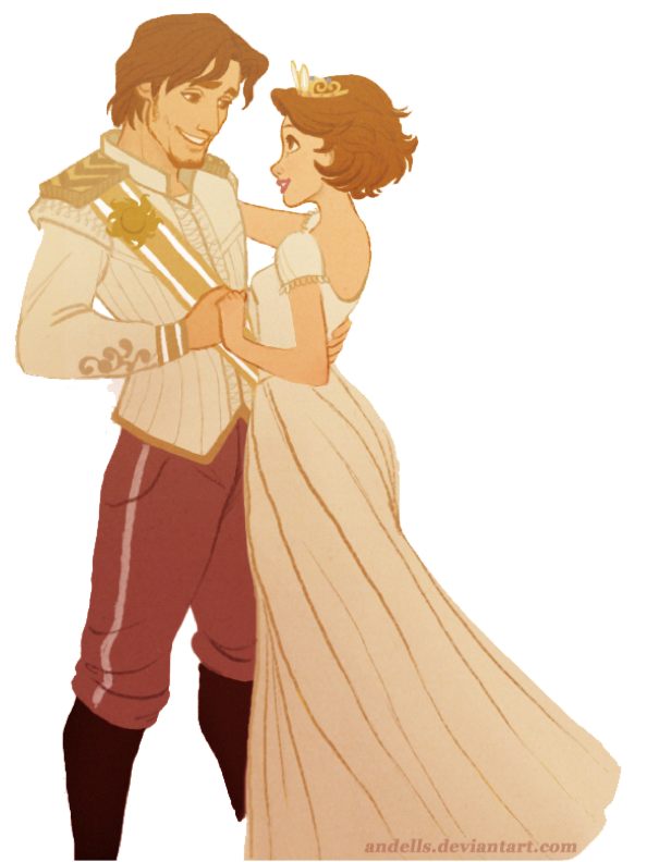 rapunzel, disney princess, flynn rider and fanart