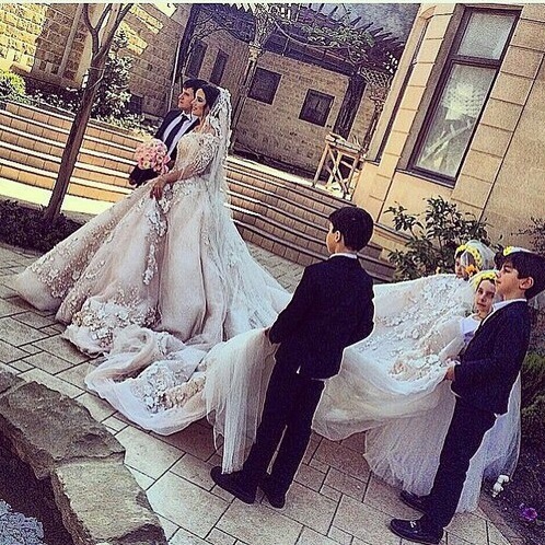 princess, husband, kids and flower