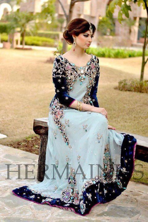 pakistan, dress, blue and weddingootd