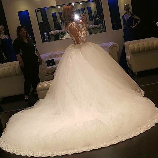 wedding dress and the wedding