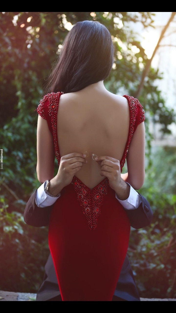 ring, red, love and dresses