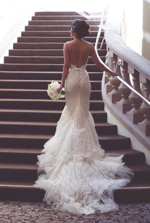 bride, flowers, flowered and weddingdress