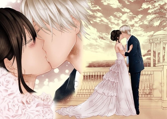 blush, kiss, love and haruno