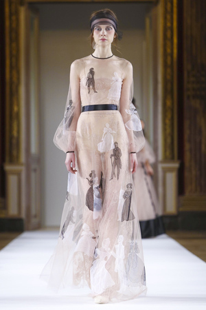 fashion week, yanina and models