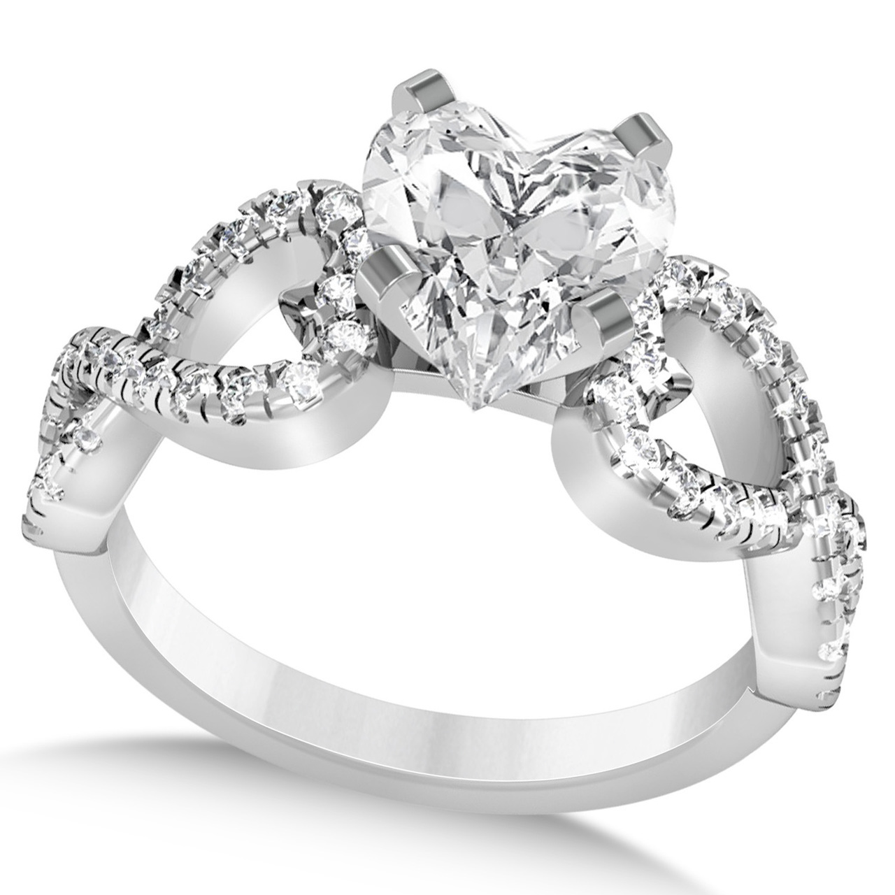women wedding band and diamond engagement rings