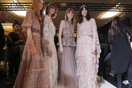 spring summer, fashion week and wedding dress