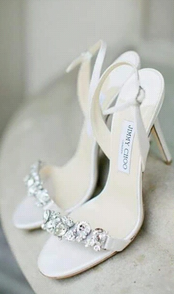 bridal, white and high-heel