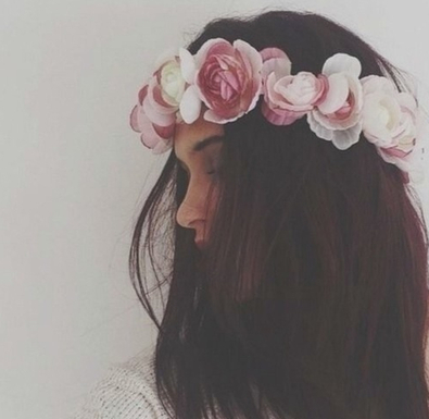 flowers, hairgoals and hair