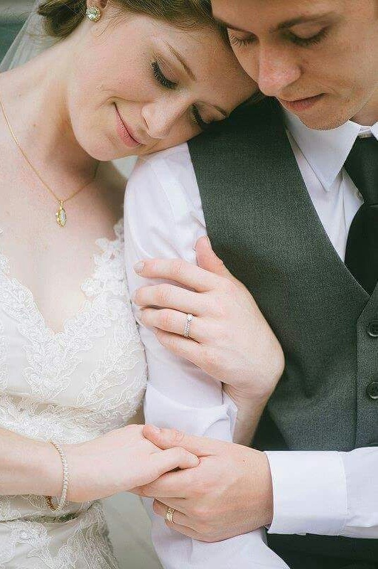 hands, groom, bride and loving couple