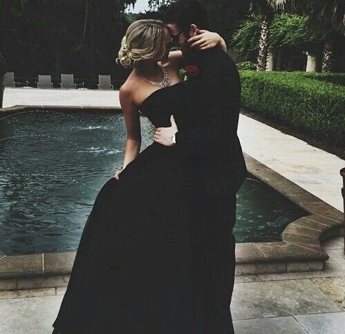 couples, love, black and kiss