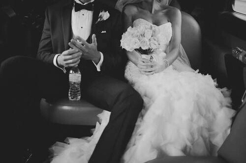 vintage, luxury and b&w