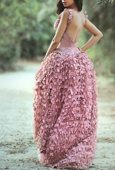 blush, pretty and chic