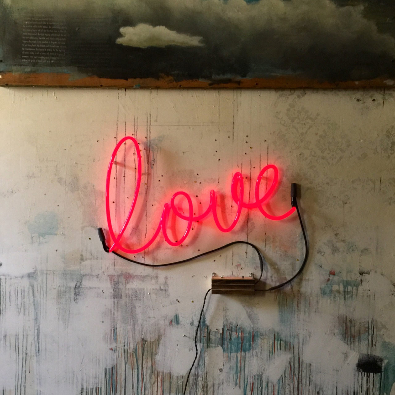 love, anniversary, gift and wall decoration