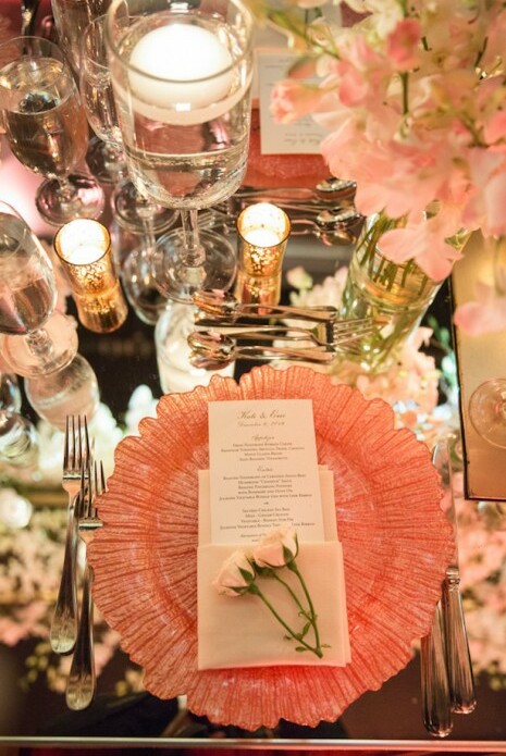 weddingdecor, tablesetting, pink and flowers