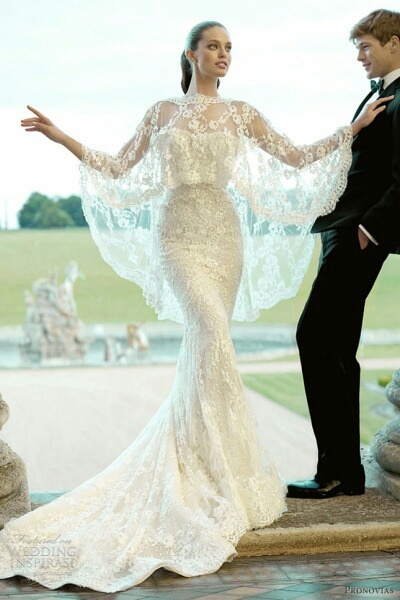 mermaid style, wedding gown and old style